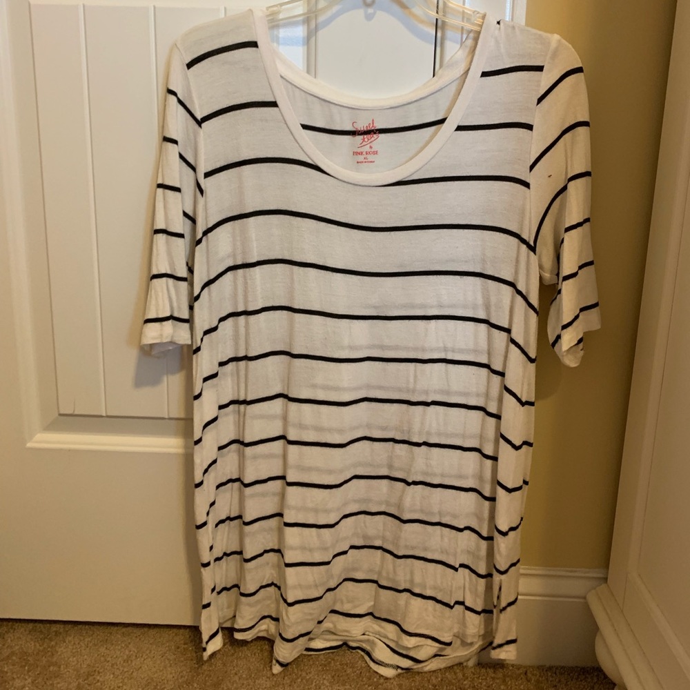 Striped Legging Top